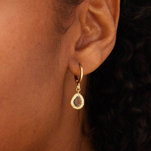 Champagne Vintage Earrings - Golden Hour