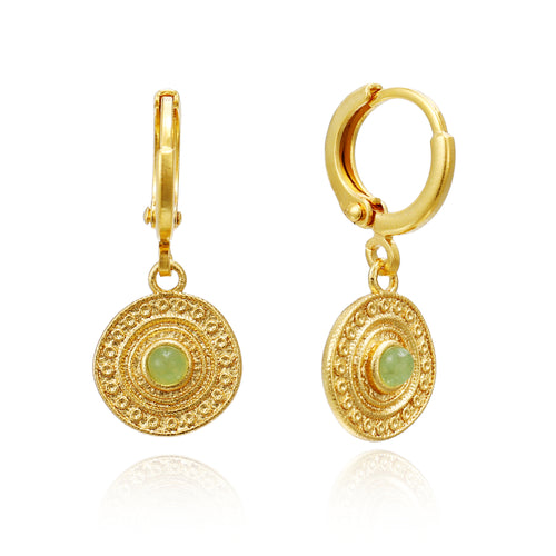 Aegean Earrings- Gold