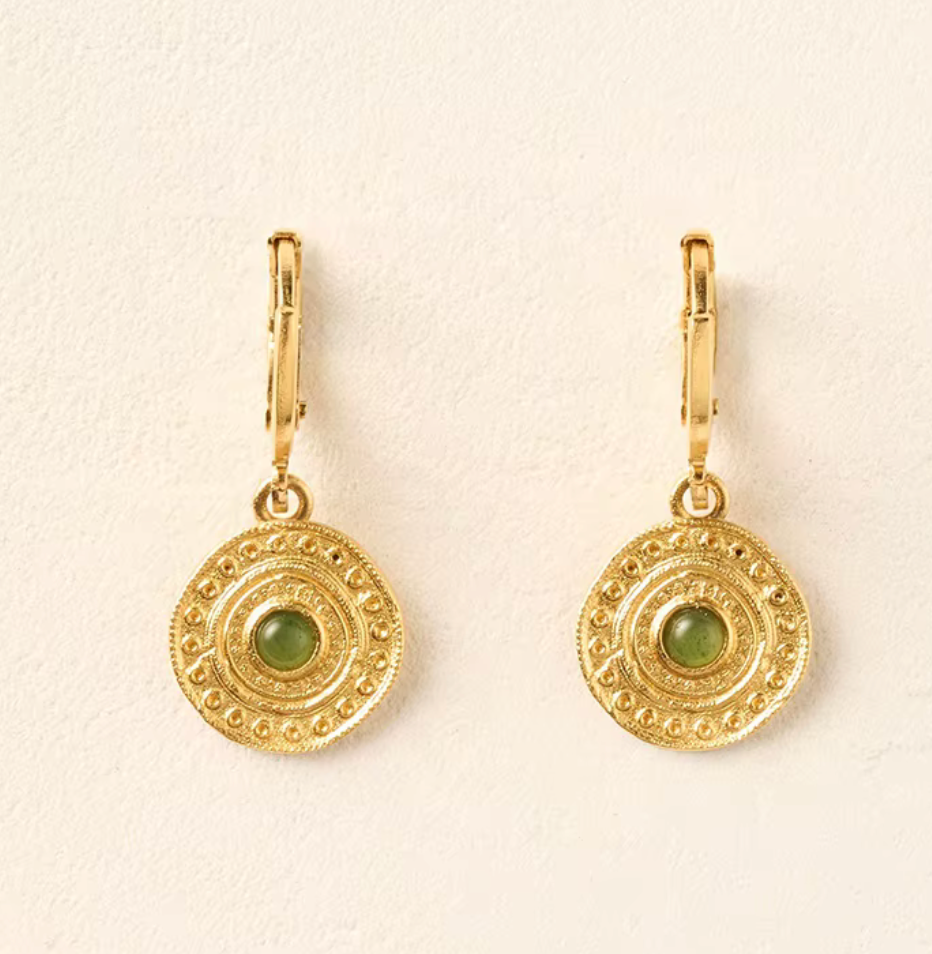 Aegean Earrings- Gold